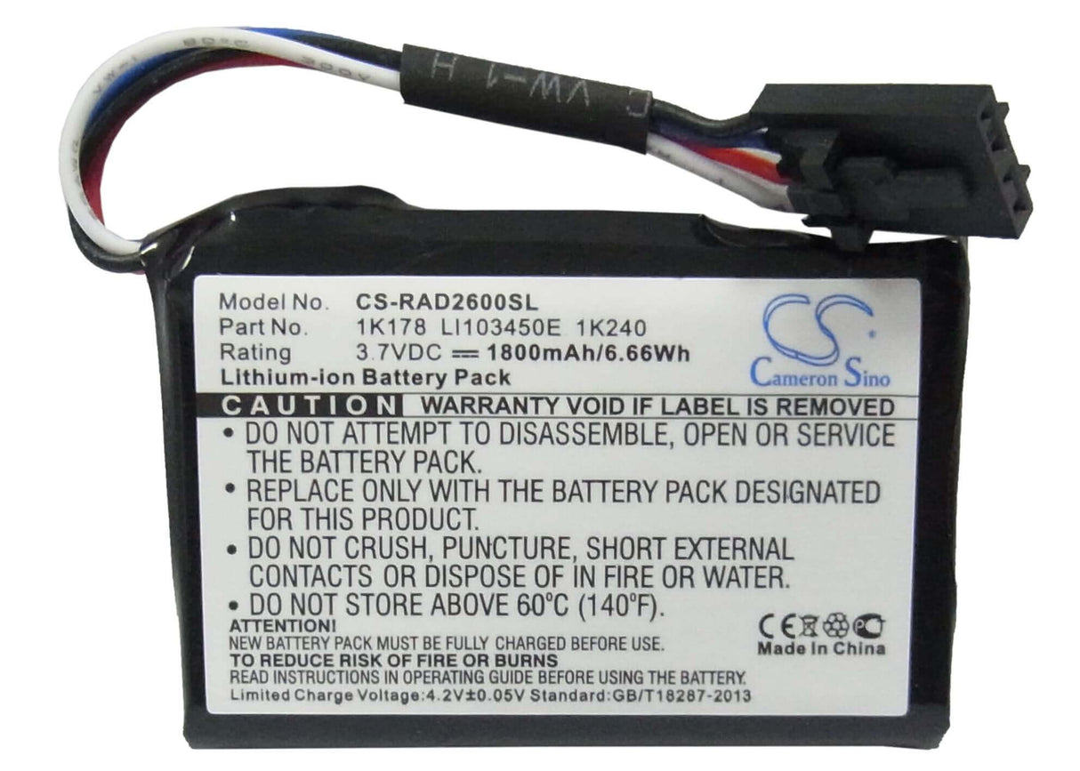 RAID Controller Battery For Dell Poweredge 2600, Poweredge 2650, Poweredge Pe1650 3.7v, 1800mah - 6.66wh RAID Controller Cameron Sino Technology Limited