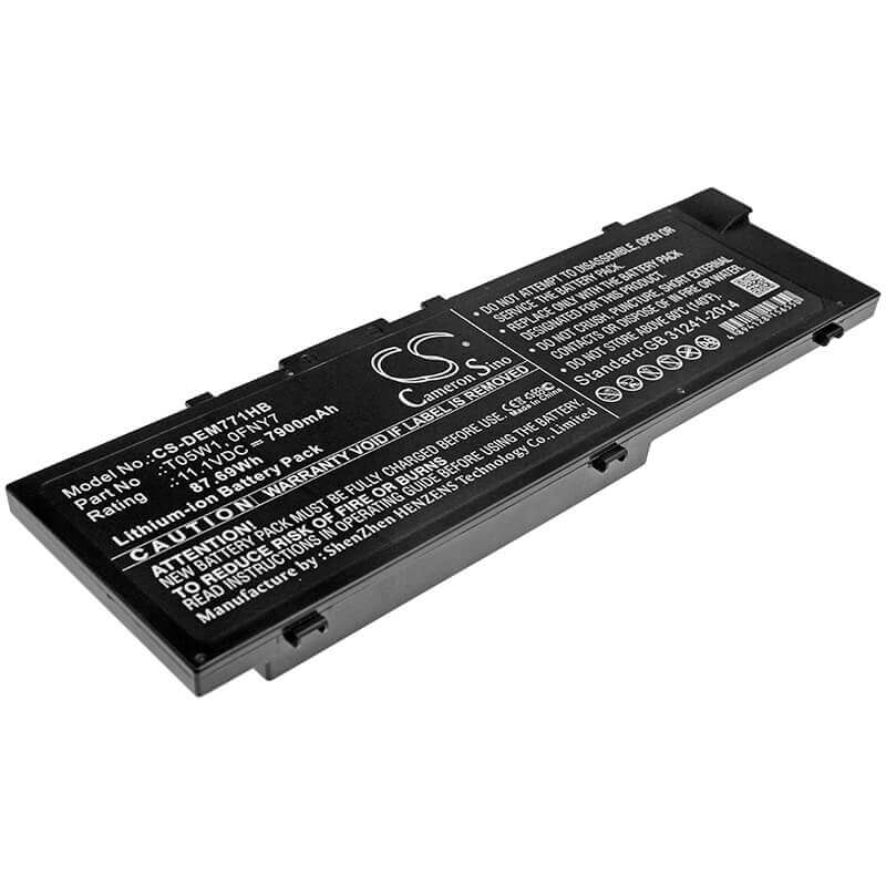 Battery For Dell, Precision 15 7000, Precision 15 7510 11.1v, 7900mah - 87.69wh Notebook, Laptop Cameron Sino Technology Limited