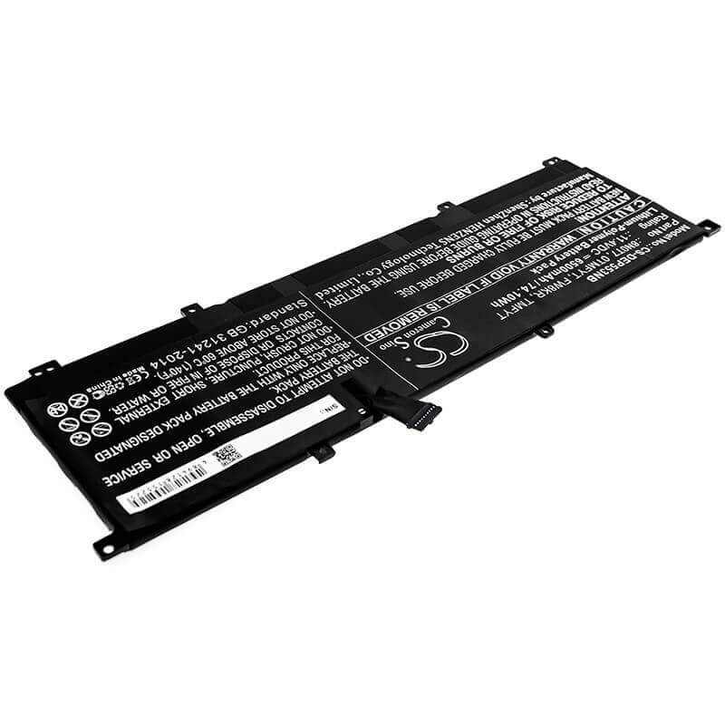 Battery For Dell, Precision 5530 2-in-1, Xps 15 2-in-1, Xps 15 9575 11.4v, 6500mah - 74.10wh Notebook, Laptop Cameron Sino Technology Limited