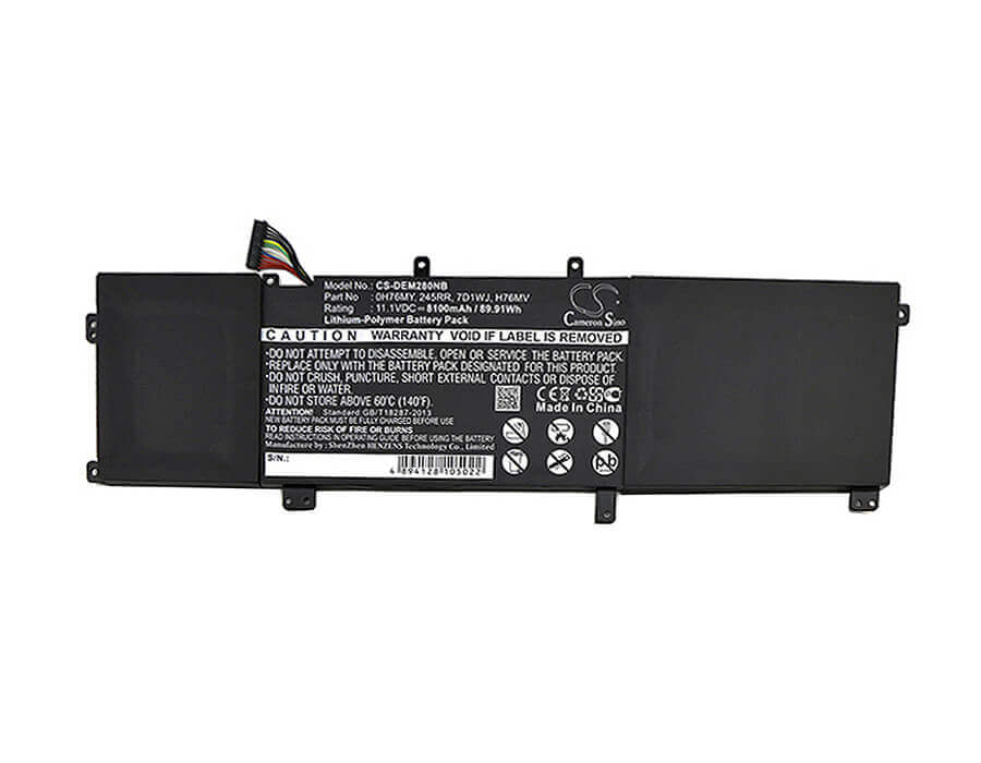 Battery For Dell Precision M2800, Xps 15 9530 11.1v, 8100mah - 89.91wh Notebook, Laptop Cameron Sino Technology Limited