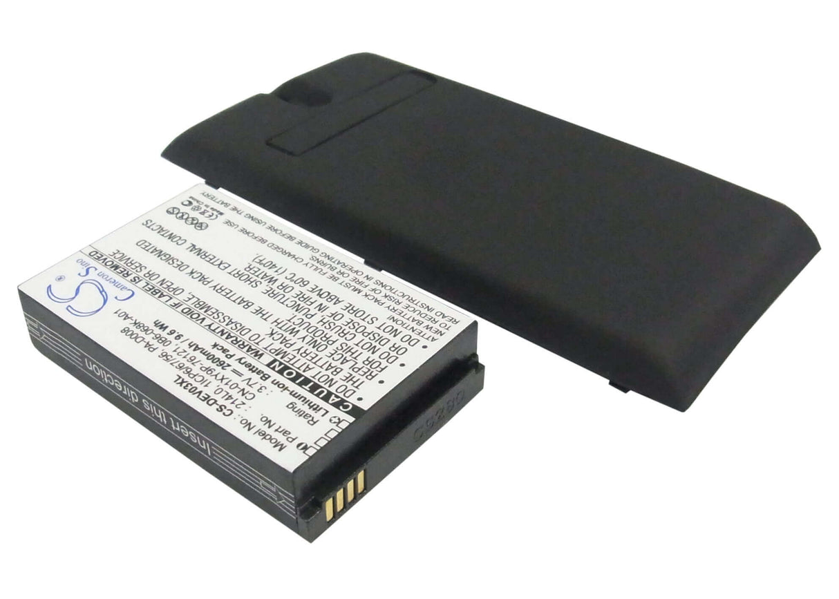 3.7V, Li-ion, 2600mAh, SmartPhone battery fits Dell, 0b6-068k-a01, V03b, Venue, 9.62Wh Mobile, SmartPhone Cameron Sino Technology Limited (Smartphone)