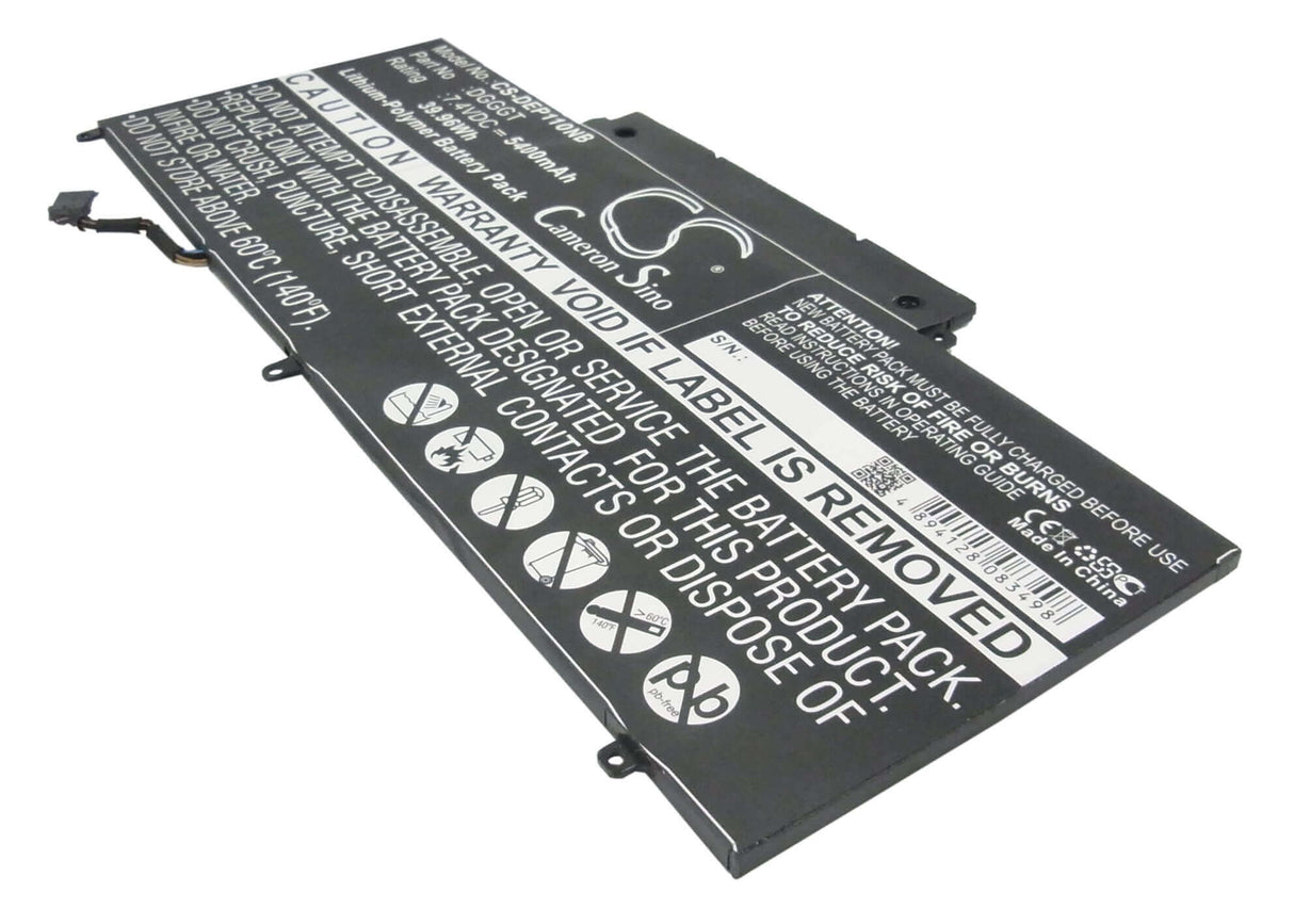 Battery For Dell, Xps 11, Xps11-1308t, Xps11-1508t 7.4v, 5400mah - 39.96wh Notebook, Laptop Cameron Sino Technology Limited