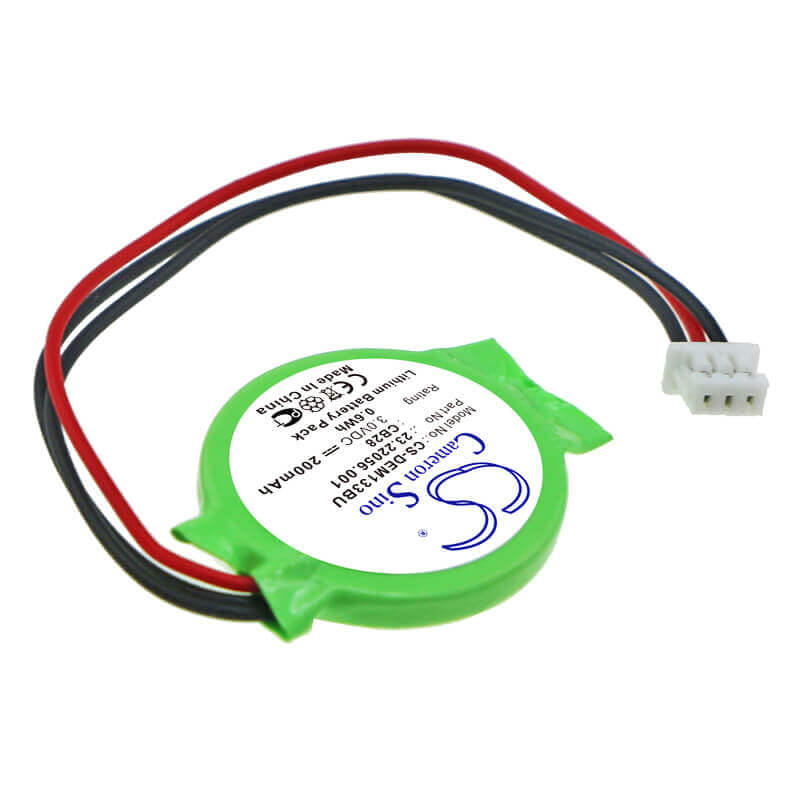 3.0V, Lithium, 200mAh, CMOS / BackUp battery fits Dell, 23.22056.001, Inspiron 1270, Inspiron 1271, 0.60Wh CMOS / BackUp Cameron Sino Technology Limited