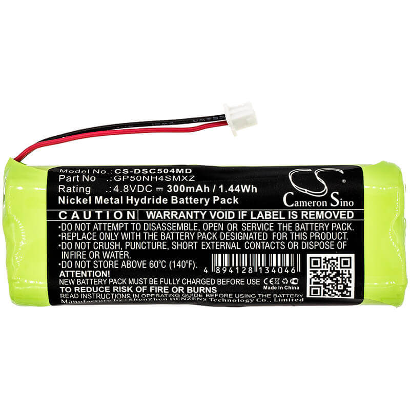 Medical Battery For Dentsply, Smartlite Curer, Smartlite Ps 4.8v, 300mah - 1.44wh Medical Cameron Sino Technology Limited (Medical)