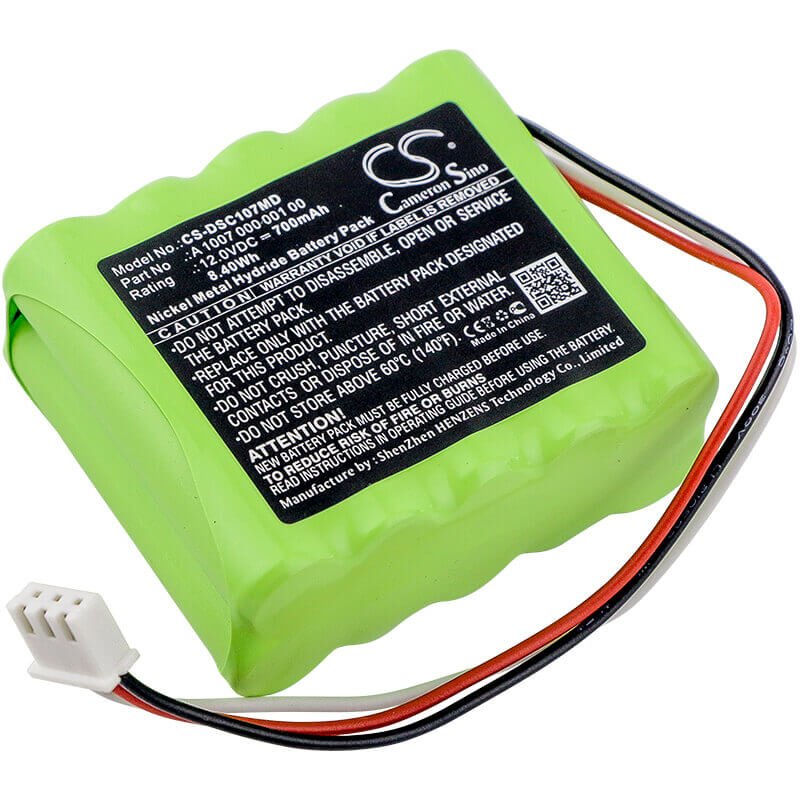 12.0V, Ni-MH, 700mAh, Medical battery fits Propex, Dentsply, A 1007 000 001 00, X-smart, X-smart Endodontic Motor, 8.4Wh Medical Cameron Sino Technology Limited (Medical)