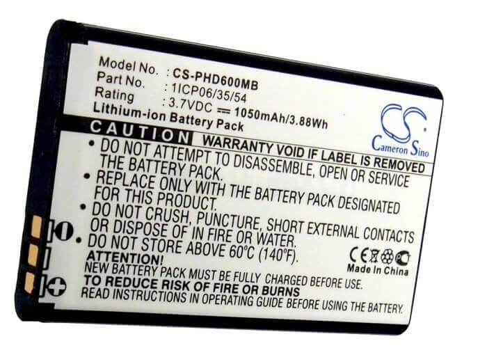 Babyphone Battery For Detewe, Vision 4000 3.7v, 1050mah - 3.89wh BabyPhone Cameron Sino Technology Limited