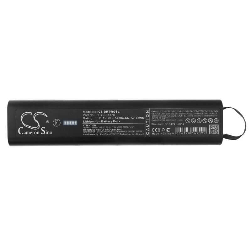 11.1V, Li-ion, 5200mAh, Equipment battery fits Deviser, Hylb-1378, AT400, E7000a, 57.72Wh Equipment, Survey, Test Cameron Sino Technology Limited