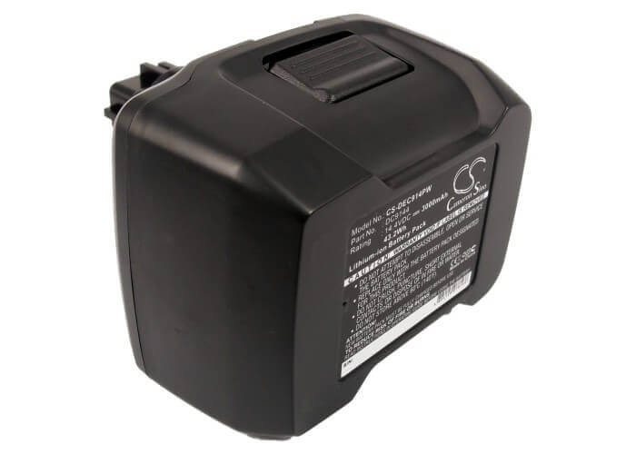 14.4V, Li-ion, 3000mAh, Power Tools battery fits Dewalt, Dc9144, Dc551ka, Dc728, 43.2Wh Power Tools Cameron Sino Technology Limited (Suspended)