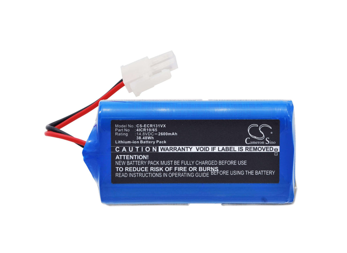 14.8V, Li-ion, 2600mAh, Vacuum battery fits Eta, Evolveo, D960, Gt100, Gt200, 38.48Wh Vacuum Cameron Sino Technology Limited