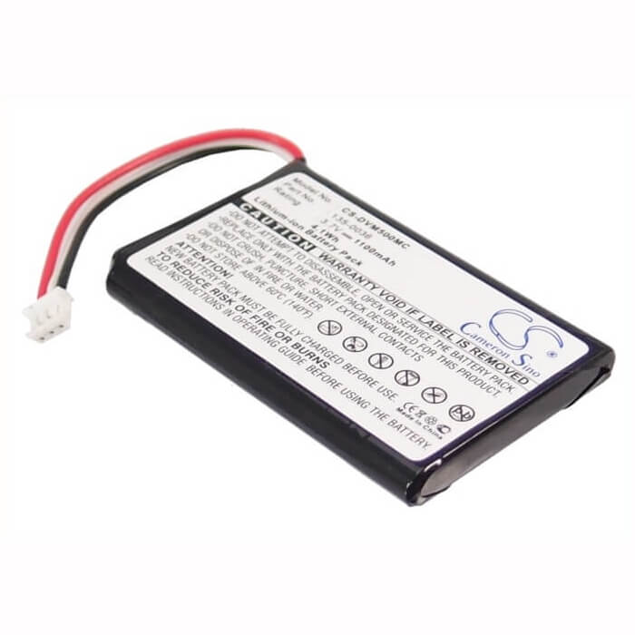 3.7V, Li-ion, 1100mAh, Camera battery fits Digital Ally, 135-0036, Dv-500ultra, Dvb-500, 4.07Wh Camera Cameron Sino Technology Limited (Camera)
