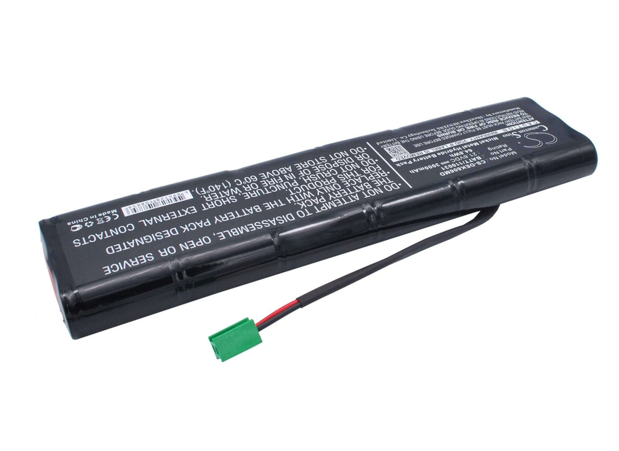 21.60V, Ni-MH, 3000mAh, Medical battery fits Hellige, Dimeq, 110031, Ek606, 64.80Wh Medical Cameron Sino Technology Limited (Medical)