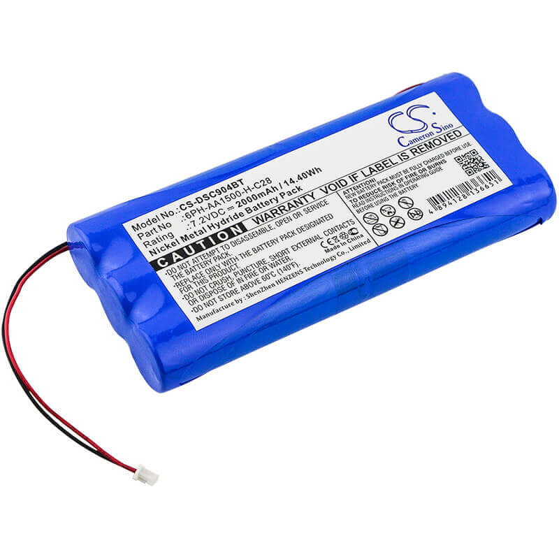 Ni-MH, Alarm Battery For Direct, Sensor 17-145a, Powerseries security system 7.2v, 2000mah - 14.40wh Alarm System Cameron Sino Technology Limited