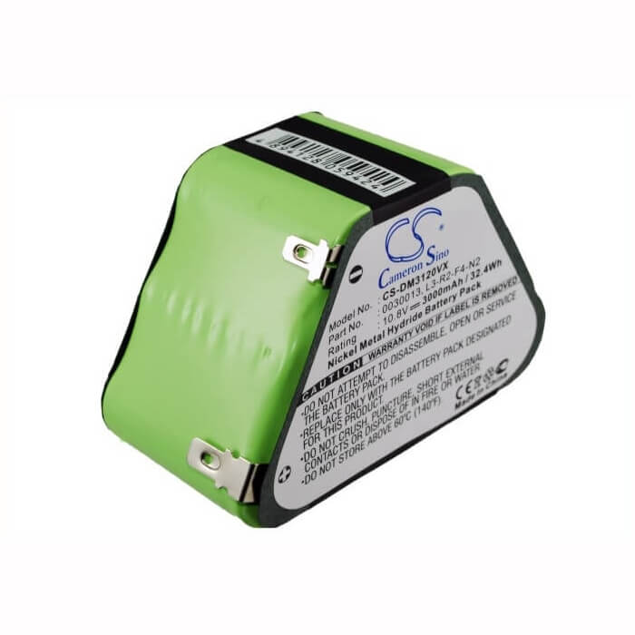 10.8V, Ni-MH, 3000mAh, Vacuum battery fits Dirt Devil, M030, M3120, 32.40Wh Vacuum Cameron Sino Technology Limited
