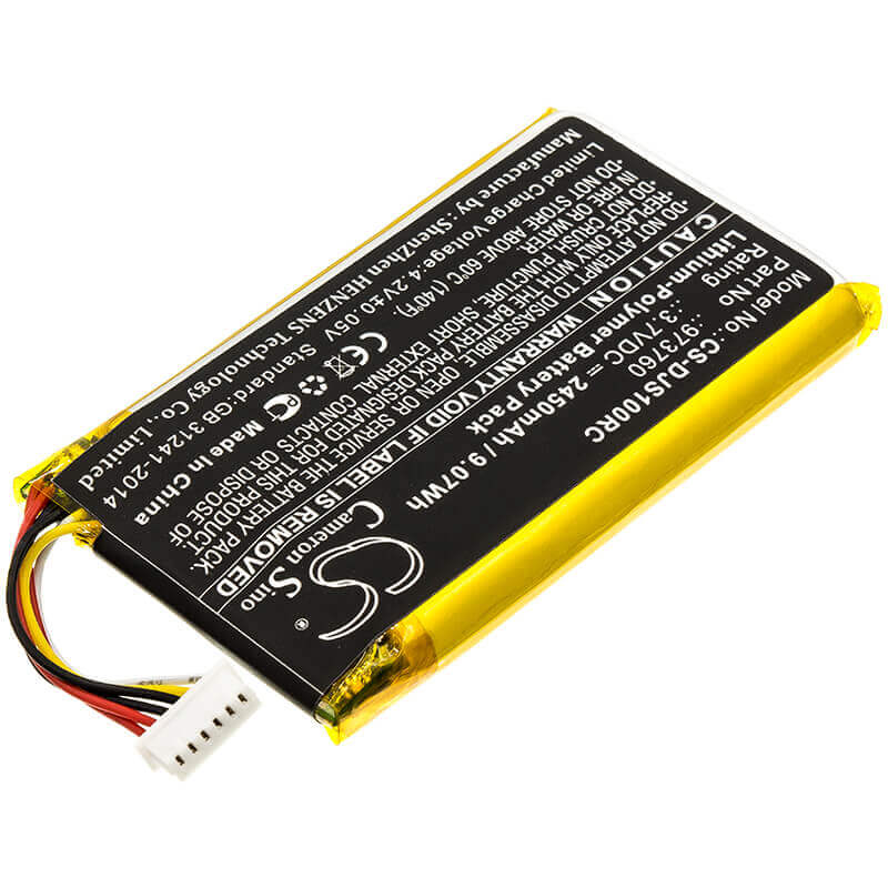 3.7V, Li-Polymer, 2450mAh, Drones battery fits Dji, 973760, Mavic Air Remote Controller, Mavic Pro 2 Remote Controller, 9.07Wh Drones Cameron Sino Technology Limited