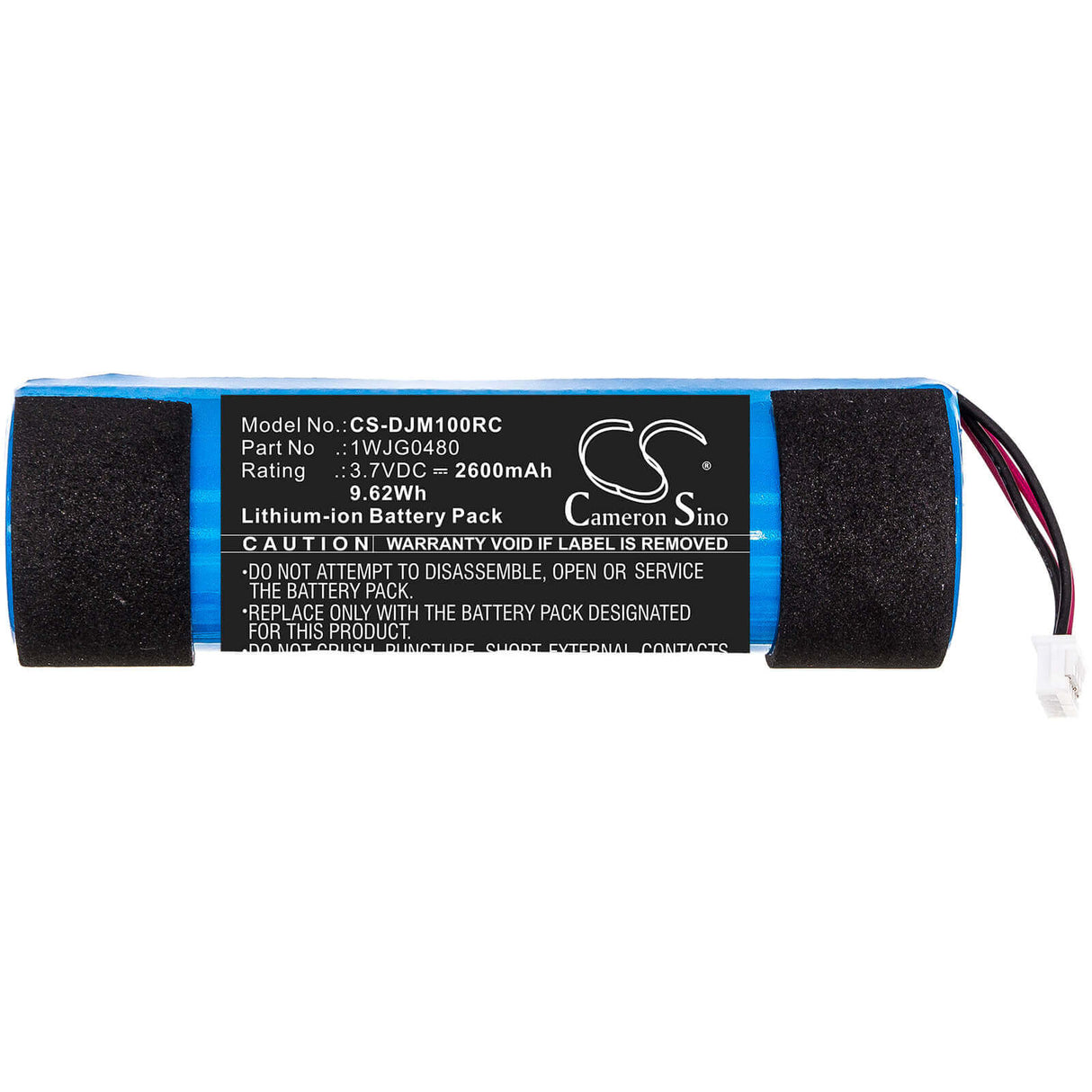 3,7V, Li-ion, 2600mAh, batterie de télécommande compatible avec Dji, 1wjg0480, Mavic Mini Controller, 9,62Wh Télécommande Cameron Sino Technology Limited