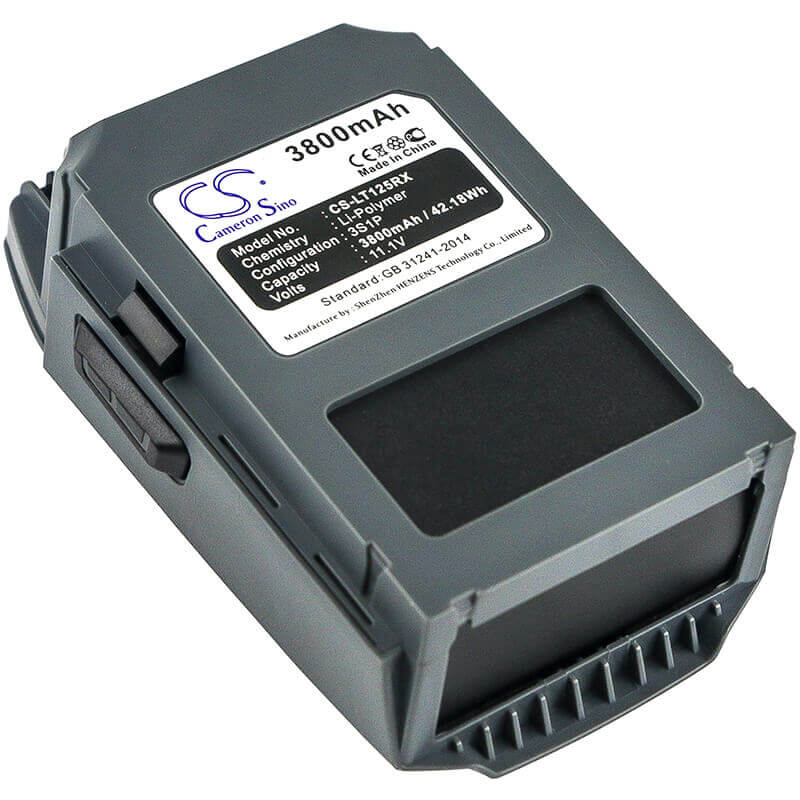 11.1V, Li-Polymer, 3800mAh, Drones battery fits Dji, Cp.pt.00000077.01, Mavic, Mavic Pro, 42.18Wh Drones Cameron Sino Technology Limited
