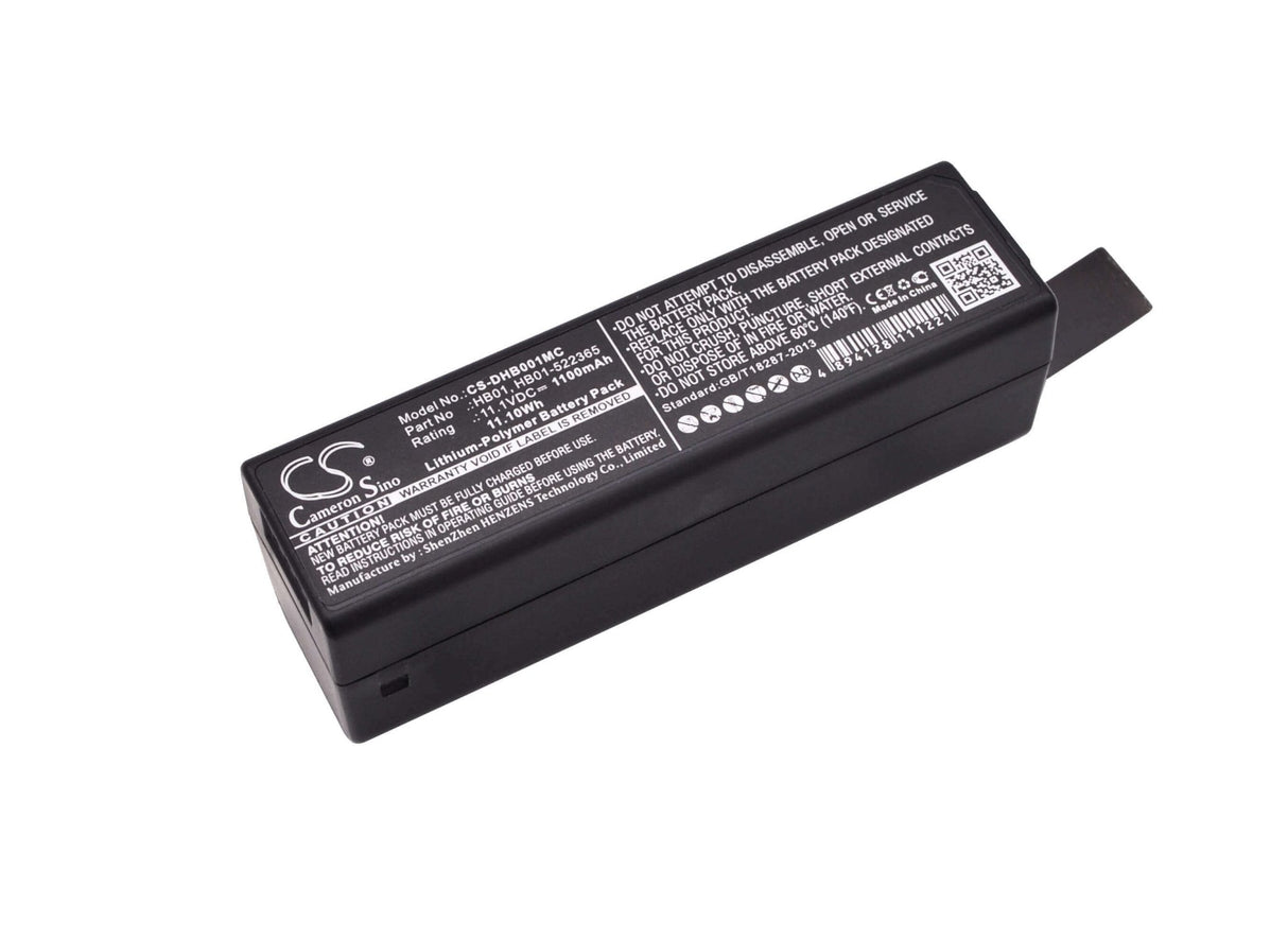 11.1V, Li-Polymer, 1100mAh, Camera battery fits Dji, Hb01, Osmo, Osmo Handheld 4k Camera, 12.21Wh Camera Cameron Sino Technology Limited (Camera)