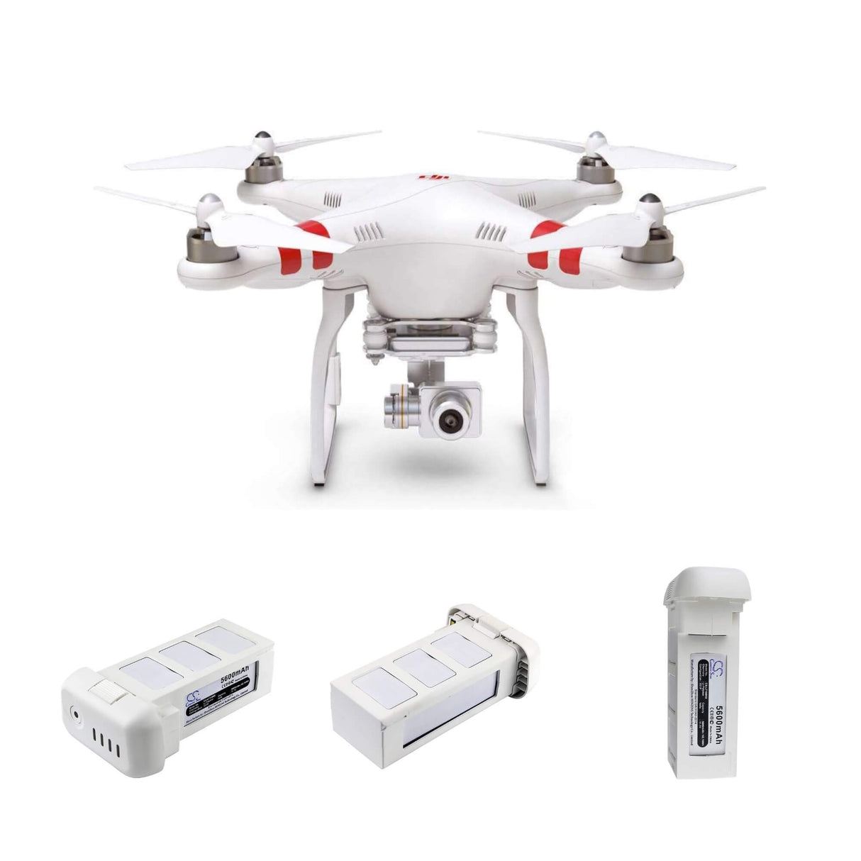 Drone battery For Dji, Phantom 2, Phantom 2 Vision, 11.1v, 5600mah - 62.16wh Drones Cameron Sino Technology Limited (Suspended)