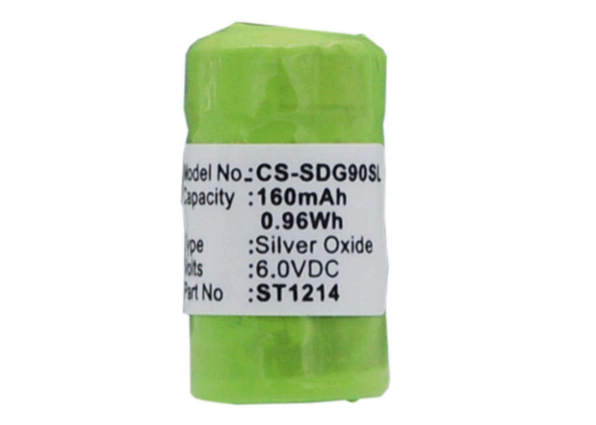 6.0V, Silver Oxide, 160mAh, Dog Collar battery fits Petstop, Perimeter, Dog Guard, St1214, Dg3000, Dg-3000, 0.96Wh Dog Collar Cameron Sino Technology Limited