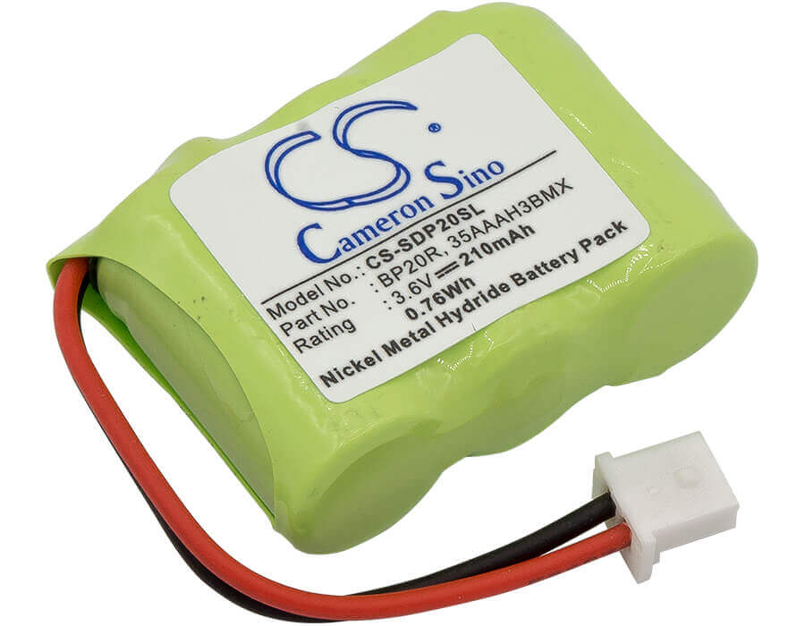 3,6 V, Ni-MH, 210 mAh, batterie de collier pour chien compatible avec Dogtra, 35aaah3bmx, collier 150ncp, collier 175ncp, 0,76 Wh Collier pour chien Cameron Sino Technology Limited