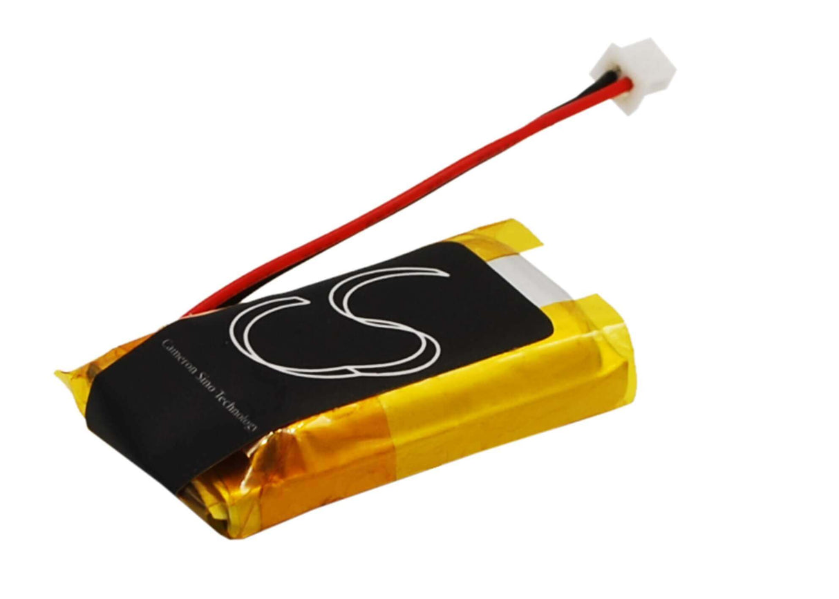 3.7V, Li-Polymer, 300mAh, Dog Collar battery fits Dogtra, Bp37y, Ys-300 Bark Collar, Ys300 Bark Control Collar, 1.11Wh Dog Collar Cameron Sino Technology Limited