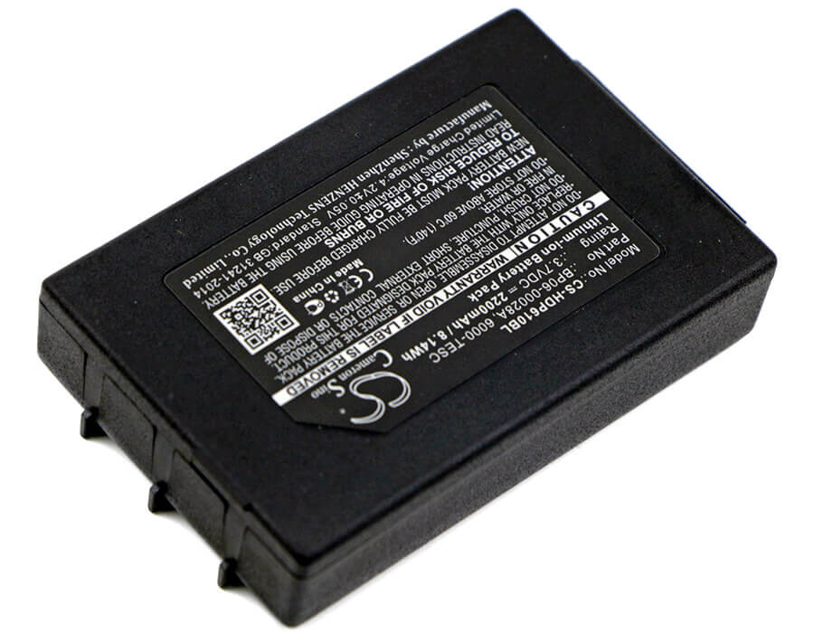Barcode Scanner Battery For Dolphin, 6100, 6110, Handheld, Dolphin 6100 3.7v, 2200mah - 8.14wh Barcode Scanner Cameron Sino Technology Limited