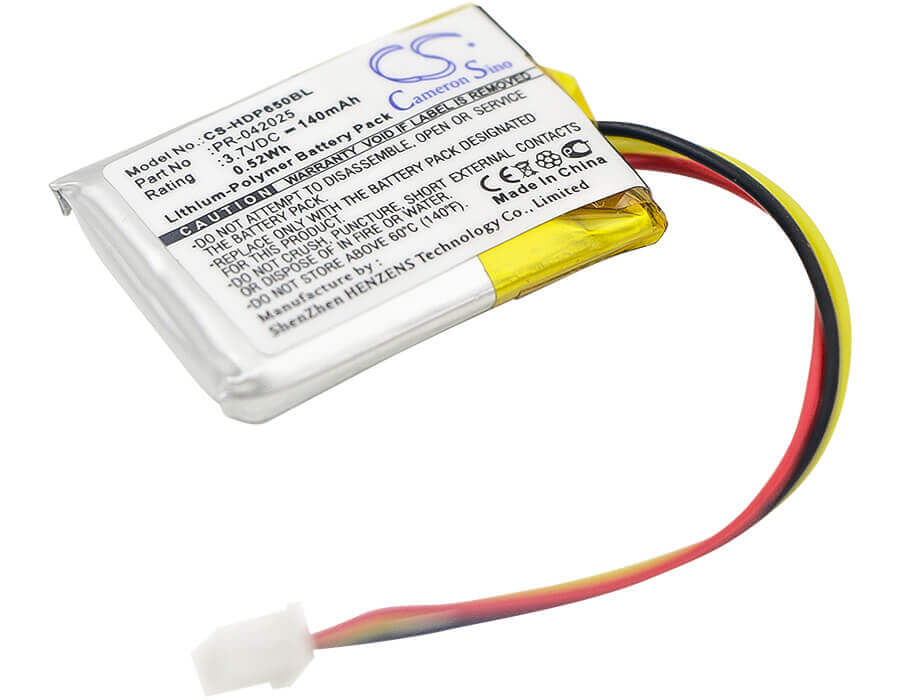 Barcode Scanner Battery For Dolphin, 6500ep 3.7v, 140mah - 0.52wh Barcode Scanner Cameron Sino Technology Limited