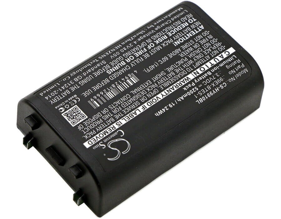 Barcode Scanner Battery For Dolphin, 99ex, 99exhc, 99gx, Honeywell 3.7v, 5200mah - 19.24wh Barcode Scanner Cameron Sino Technology Limited