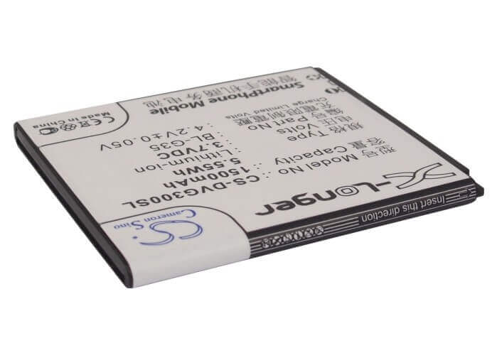 Battery For Doov D300, Ieva D300, D900 3.7v, 1500mah - 5.55wh Batteries for Electronics Cameron Sino Technology Limited (Suspended)