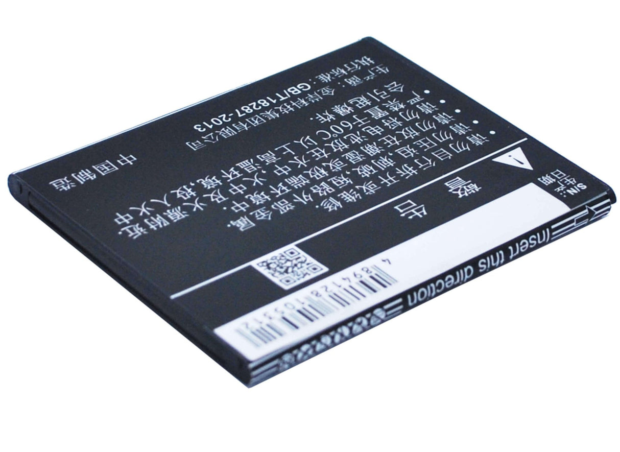 3.7V, Li-ion, 1200mAh, SmartPhone battery fits Doov, Bl-c04, D500, Isuper S1, 4.44Wh Mobile, SmartPhone Cameron Sino Technology Limited (Suspended)