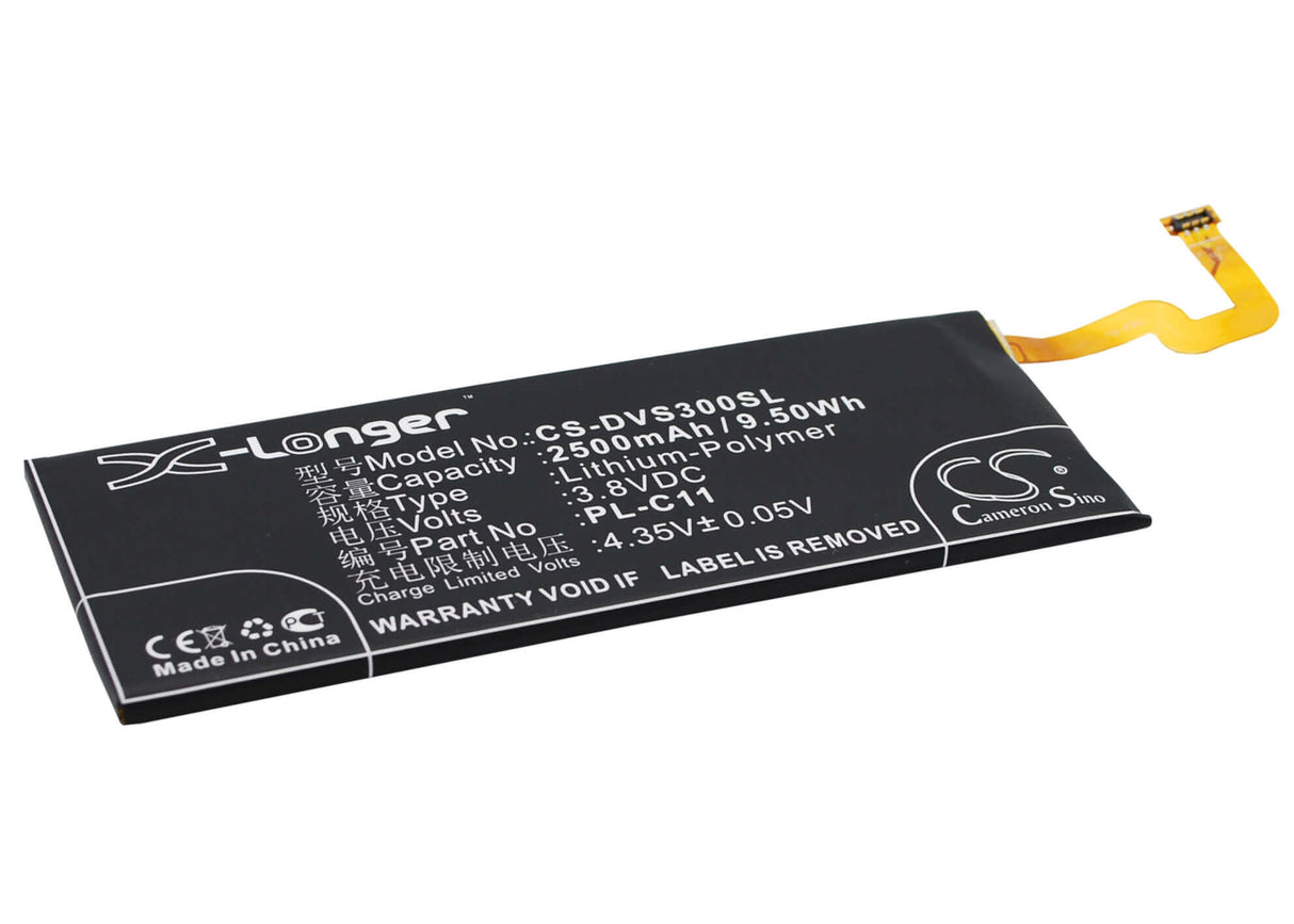 3.8V, Li-Polymer, 2500mAh, SmartPhone battery fits Doov, Pl-c11, Isuper S3, 9.5Wh Mobile, SmartPhone Cameron Sino Technology Limited (Suspended)
