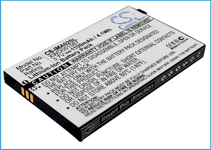 3.7V, Li-ion, 1100mAh, SmartPhone battery fits I-mate, Dopod, Uf553450u, Pean, 4.07Wh Mobile, SmartPhone Cameron Sino Technology Limited (Smartphone)