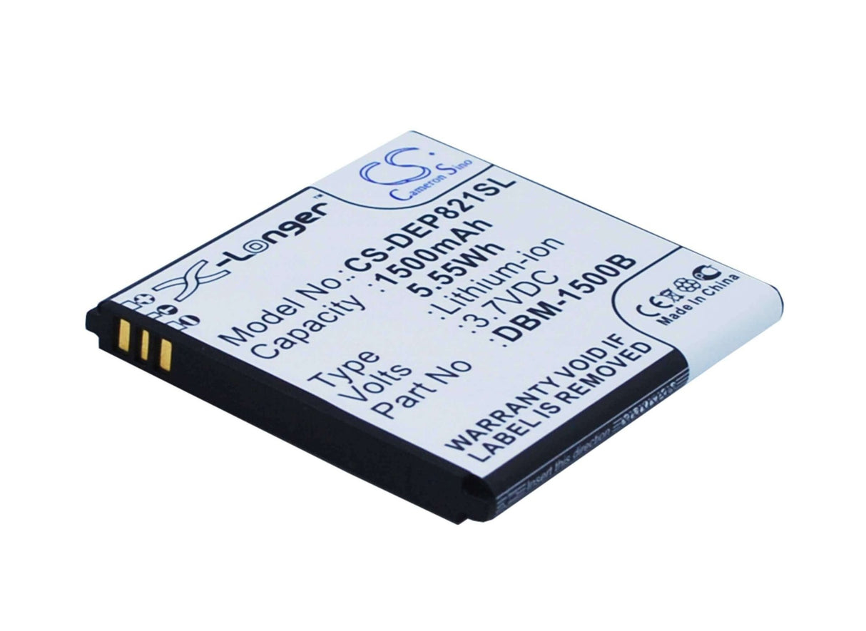3.7V, Li-ion, 1500mAh, SmartPhone battery fits Doro, Dbm-1500b, 6778, Liberto 820 Mini, 5.55Wh Mobile, SmartPhone Cameron Sino Technology Limited (Smartphone)