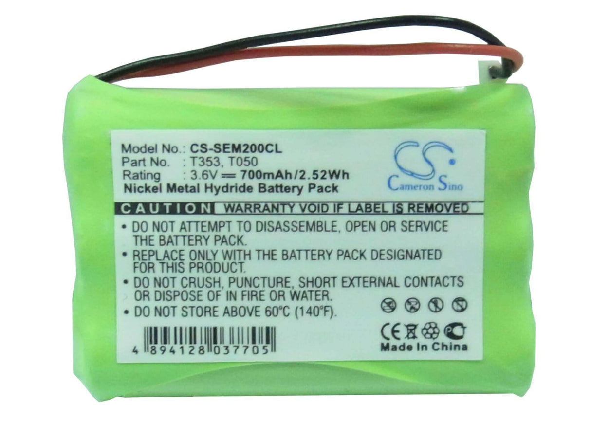 Batterie de téléphone sans fil pour Doro, Matra 3.6v, 700mah - 2.52wh Téléphone sans fil Cameron Sino Technology Limited (Téléphone sans fil)
