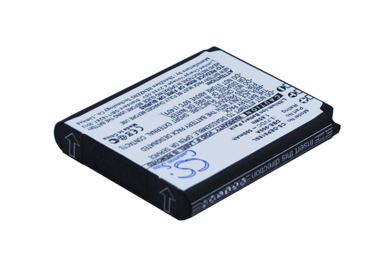 3.7V, Li-ion, 500mAh, SmartPhone battery fits Doro, Dbe-900a, Phoneeasy 618, 1.85Wh Mobile, SmartPhone Cameron Sino Technology Limited (Smartphone)