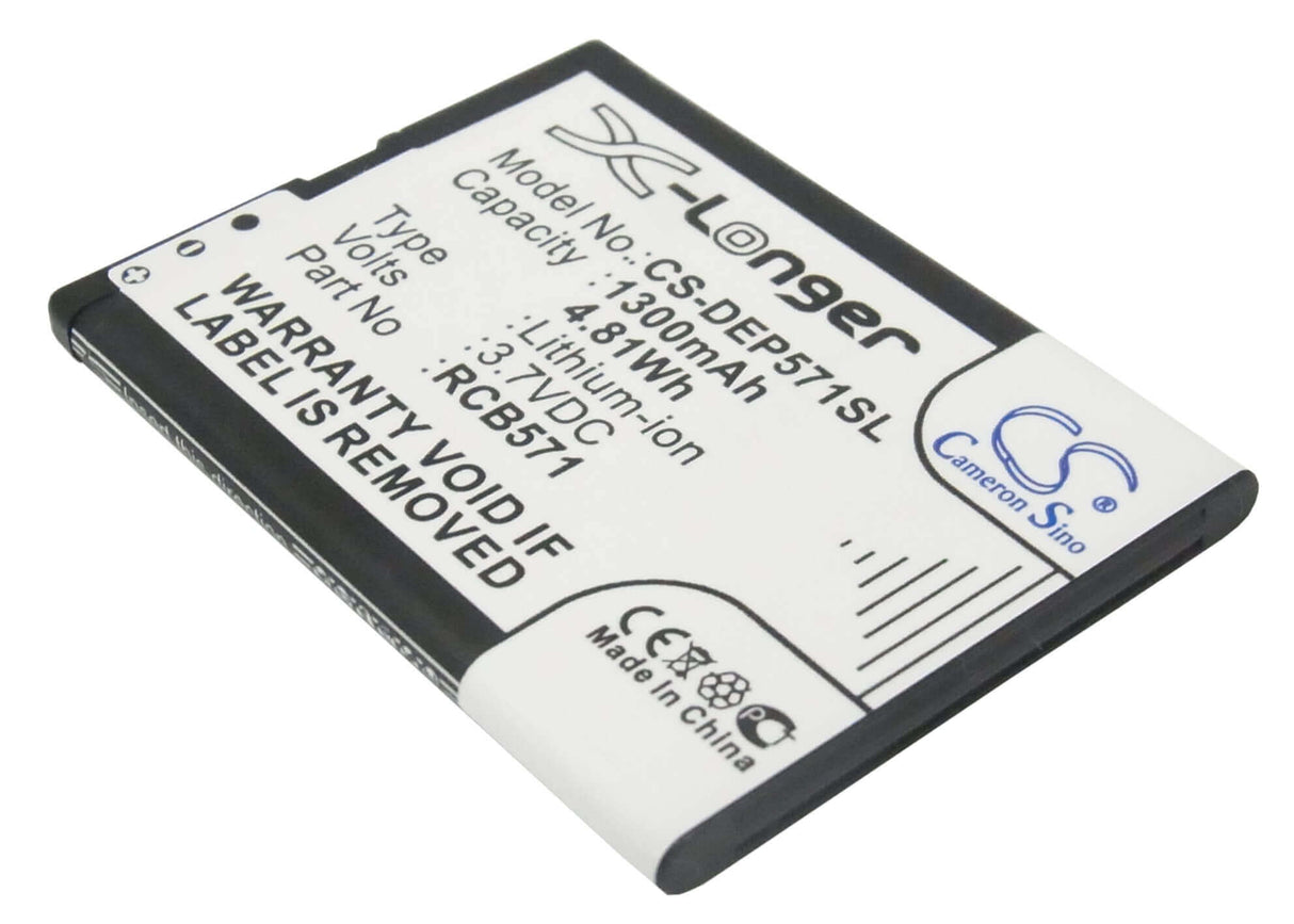 3.7V, Li-ion, 1300mAh, SmartPhone battery fits Doro, Bea-fon, Brondi, Bl6203, A430, A600, 4.81Wh Mobile, SmartPhone Cameron Sino Technology Limited (Smartphone)