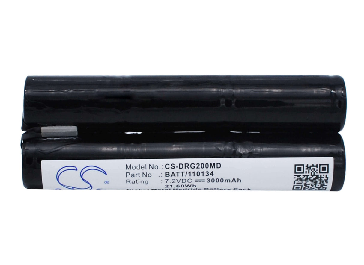 7.2V, Ni-MH, 3000mAh, Medical battery fits Drager, 120134, Dialog 2000, 21.60Wh Medical Cameron Sino Technology Limited (Medical)