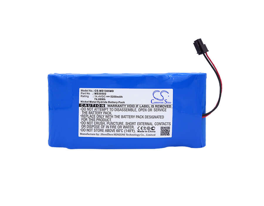 14.4V, Li-ion, 5200mAh, Medical battery fits Drager, Ms30502, Drager Infinity Monitor Gamma, Infinity Monitor Gamma Xl, 74.88Wh Medical Cameron Sino Technology Limited (Medical)
