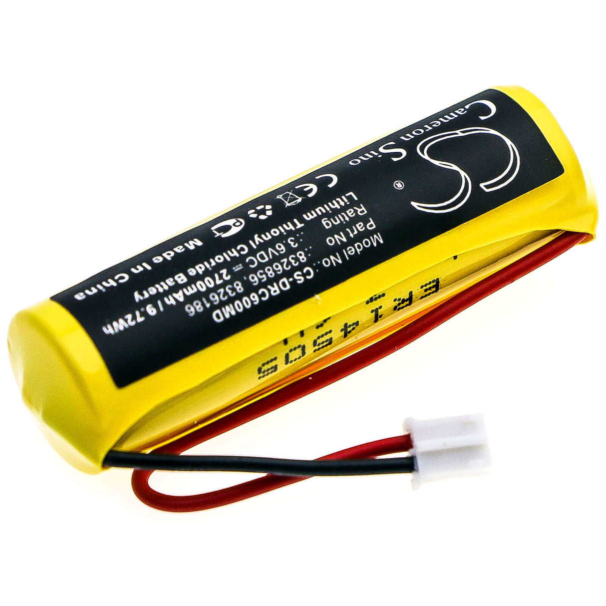 Équipement Batterie pour Drager, Pac 6000, Pac 6500, Pac 8000 3.6v, 2700mah - 9.72wh Équipement, Enquête, Test Cameron Sino Technology Limited