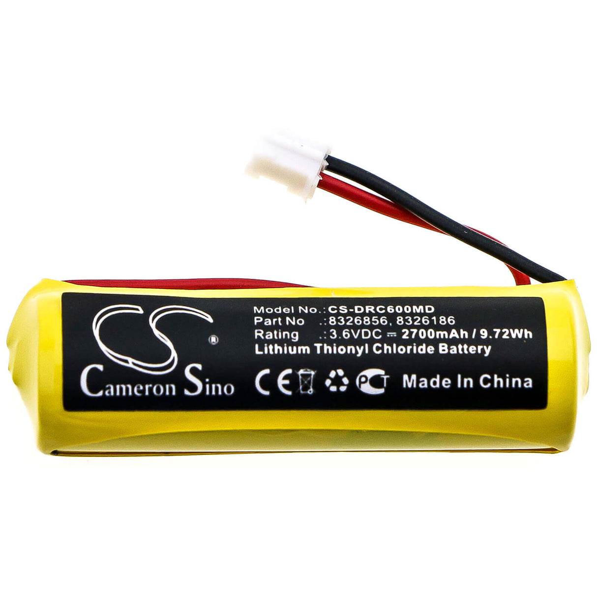 Équipement Batterie pour Drager, Pac 6000, Pac 6500, Pac 8000 3.6v, 2700mah - 9.72wh Équipement, Enquête, Test Cameron Sino Technology Limited