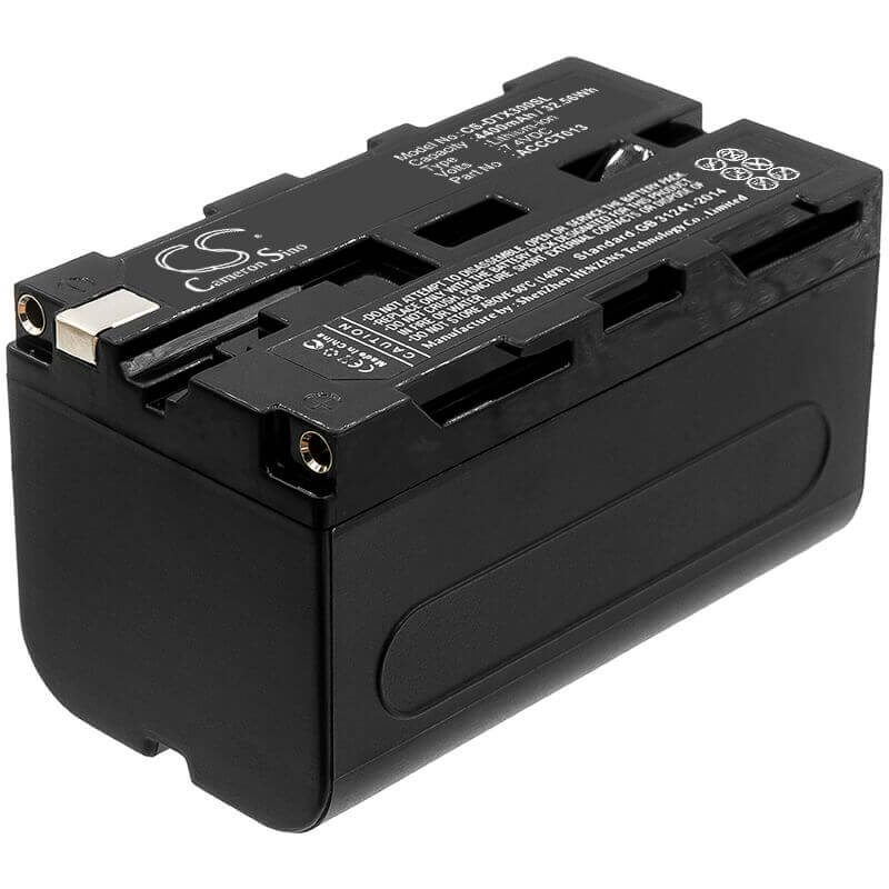7.4V, Li-ion, 4400mAh, Thermal Camera battery fits Drager, Accct013, Talisman Elite Lite X3, Talismann X3, 32.56Wh Thermal Camera Cameron Sino Technology Limited