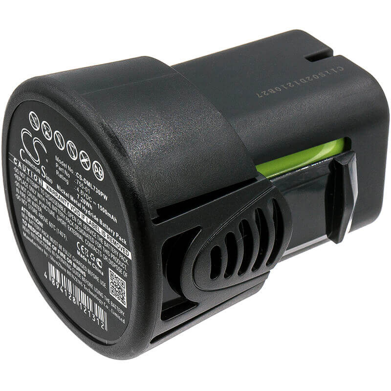 4.8V, Ni-MH, 1500mAh, Power Tools battery fits Dremel, 755-01, 7300-n/8, Minimite 4.8-volt Cordless Two, 7.2Wh Power Tools Cameron Sino Technology Limited (Power Tools)