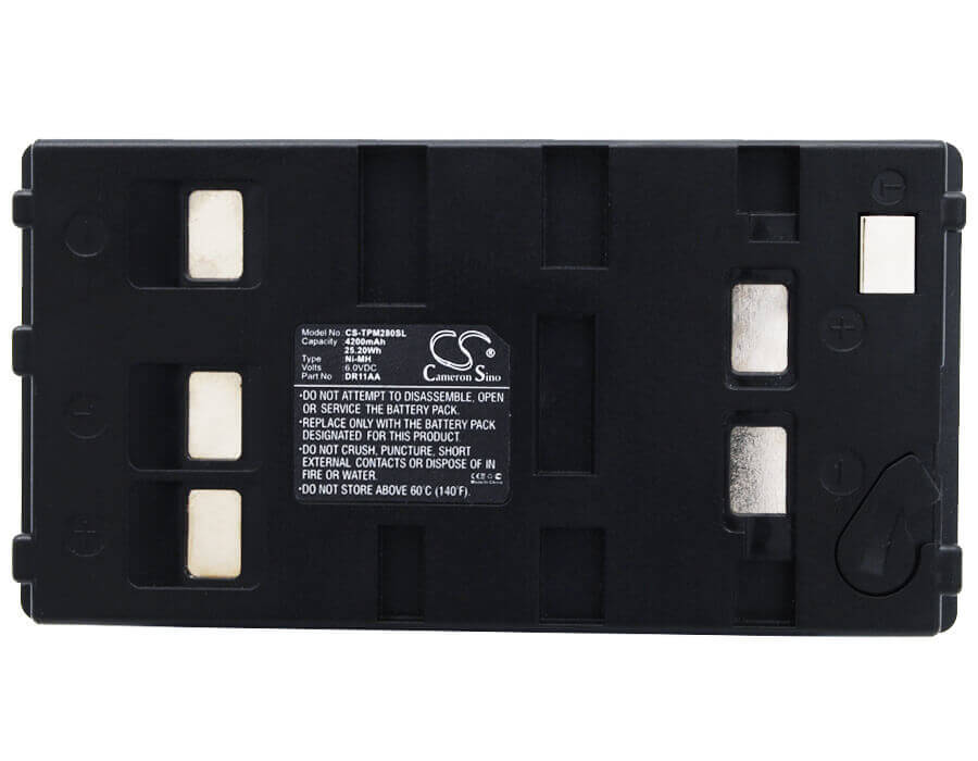 6.0V, Ni-MH, 4200mAh, Thermal Camera battery fits Cairn, Taga, Raytheon, Isi, Rosenbauer, Dr11aa, Cpi2, Iris, 25.2Wh Thermal Camera Cameron Sino Technology Limited