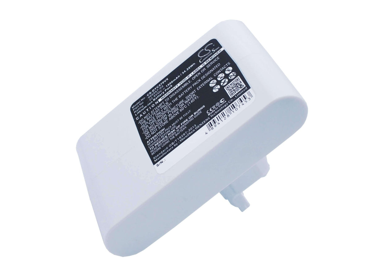 22.8V, Li-ion, 1500mAh, Batterie d'aspirateur compatible avec Dyson, Dc31 Animal, Dc34, Dc34 Animal, 34.20Wh Aspirateur Cameron Sino Technology Limited
