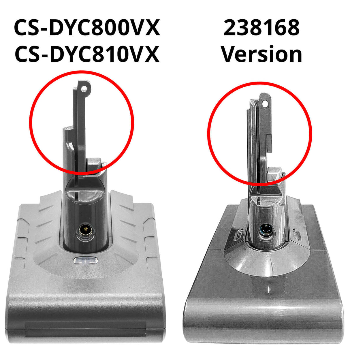 21.6V, Li-ion, 2600mAh, Vacuum battery fits Dyson, V8, V8 Absolute, V8 Absolute Cord-free, 56.16Wh Vacuum Cameron Sino Technology Limited