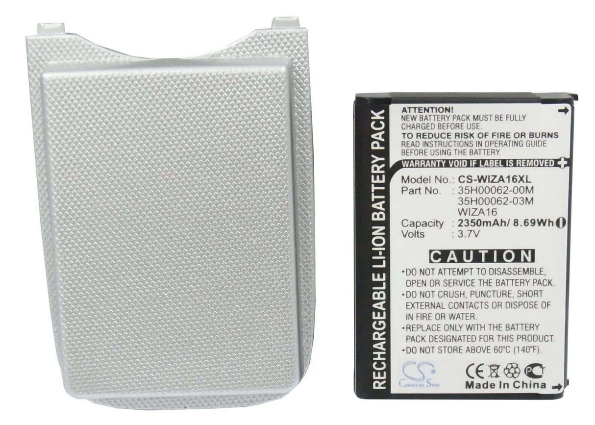 3.7V, Li-ion, 2350mAh, SmartPhone battery fits O2, I-mate, Qtek, Htc, E-plus, Era, T-mobile, Orange, 35h00062-00m, Pocket Pda, 8.7Wh Mobile, SmartPhone Cameron Sino Technology Limited (Smartphone)