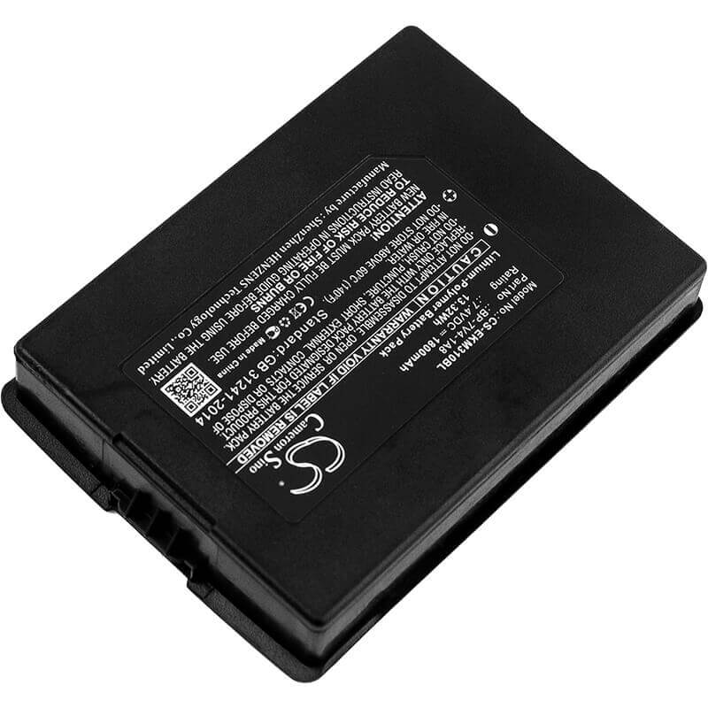 7.4V, Li-Polymer, 1800mAh, Equipment battery fits E-seek, Bp-7v4-1a8, M310, M310s, 13.32Wh Equipment, Survey, Test Cameron Sino Technology Limited