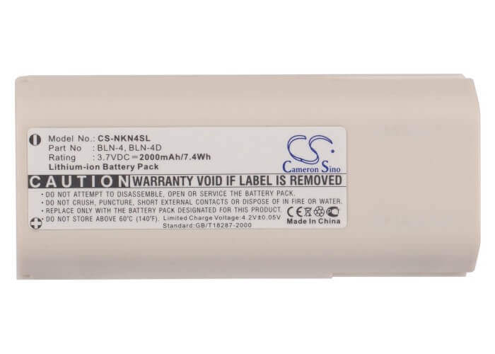3.7V, Li-ion, 2000mAh, Two-Way Radio battery fits Airbus, Nokia, Eads, Bln-4, Thr850, Thr880, 7.4Wh Two-Way Radio Cameron Sino Technology Limited