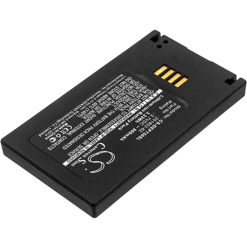 Batterie de scanner de codes-barres pour Easypack Poliflex 750 3.7v, 1150mah - 4.26wh Scanner de codes-barres Cameron Sino Technology Limited