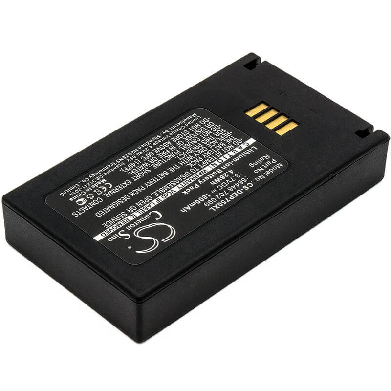 Batterie de scanner de code-barres pour Easypack Poliflex 750, Ezpack Xl 3.7v, 1800mah - 6.66wh Scanner de code-barres Cameron Sino Technology Limited